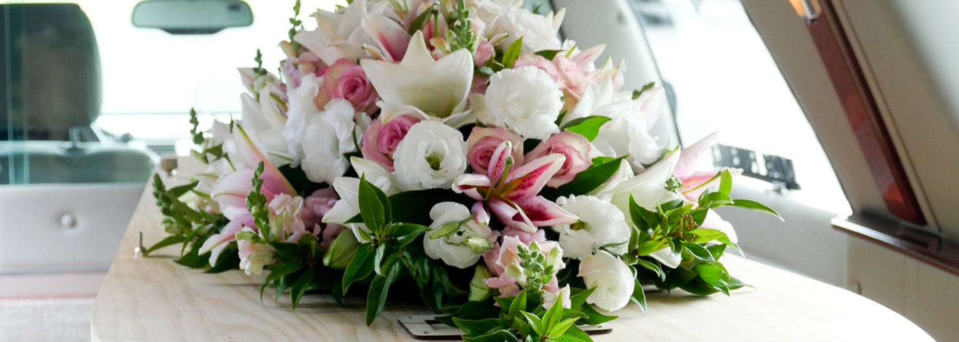 Funeral flowers from Julies Florist in Burleigh Waters