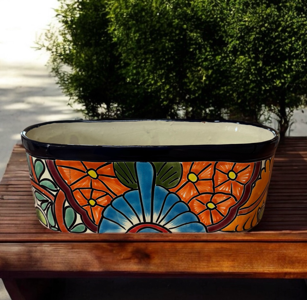 Talavera Oblong pot