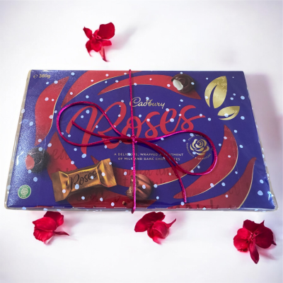 Chocolate Box large - Australian Chocolates. Large box of Cadbury Roses 380g
